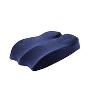 MQYH@ Premium Orthopedic Coccyx Cushion Orthopedic Comfort Memory Foam Coccyx Seat Cushion for Lower Back , A