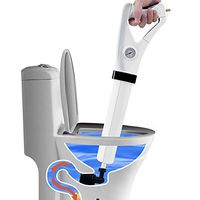 Jenify Toilet Plungers Bathroom Air Power Drain Blaster Pipe Pressure Pump Cleaner Kitchen Clogged Pipe Bathtub