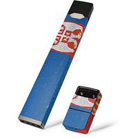 Skinit Decal Wrap for Juul E-Cigarette - Originally Designed Serbia Flag Distressed Design