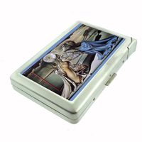 Salvador Dali Tristan And Isolde Double-Sided Cigarette Case with lighter, ID Holder, and Wallet D-096