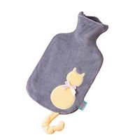 FANCY PUMPKIN 500ML Hot Water Bottle with Cover Hot& Cold Relief Pig