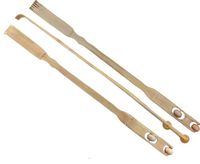 Bamboo Back Scratcher with Massage Rollers