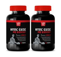 Muscle gain Supplements for Men - Nitric Oxide 3150MG - Nitric Oxide and creatine - 2 Bottles (180 Tablets)
