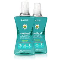 Method Laundry Detergent, Beach Sage, 53.5 Ounces, 66 Loads (2 Pack)