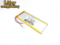 BIHUADE 3.7V 4500mAh 4050160 Lithium Ion Polymer Rechargeable Battery Lithium Polymer Li-Po Battery for MP4 GPS MP3 Bluetooth Stereo DIY Gift (4050160)