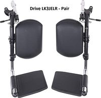 Drive Wheelchair Elevated Leg Rests - Pair (See Descrip for Compatible Models)