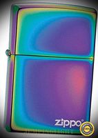 Lighter Logo Lighter Spectrum Rainbow 19003 - Premium Windproof Lighter Fluid (Comes Unfilled) - Made in USA!
