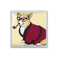 XIANN Care Contact Lens Box Holder Container Case Storage Eyecare Kit - Corgi Funny Puppies