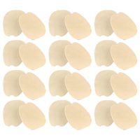 SUPVOX 12 Pairs Forefoot Cushion Metatarsal Pads Soft Velvet Anti-Slip Ball of Foot Cushions Forefoot Shoe Inserts Shoe Insole High Heels for Lady Women Pain Relief