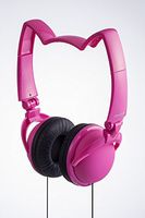 mix-style nekomimi Headphones Cat Ear Headphones - Plain Pink