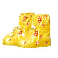 Baby Shoe Cover,Fheaven Children's Waterproof Shoe Cover Rain Shoe Cover Non-Slip Rubber Outsole Galoshes Boots Overshoes (XL, Multicolor 3)