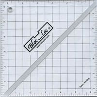 Half Square Acrylic Triangle Ruler, HST- 6.5x6.5 Inches