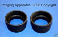 BAUSCH & LOMB MICROSCOPE EYEPIECE EYEGUARDS, EYESHIELDS