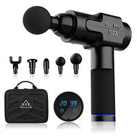 Massage Gun Powerful Vibration Deep Tissue Percussion Muscle Massager for Pain Relief - Portable Handheld Electric Body Massager Sports Drill - DZZ G4 Pro