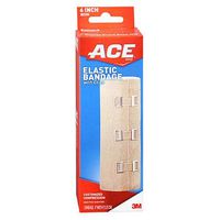 Ace Elastic Bandage with Clips 6-Inch, Pack of 6