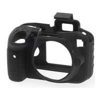 EasyCover Silicon Case for Nikon D3300 and D3400 Cameras, Black