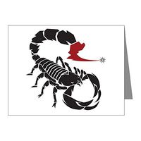 Note Card Tribal Scorpion