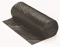 Renown REN14514-CA Trash Can Liners, 40" x 48", 45 gal, 14 mil, Black (Roll of 25) (Pack of 10)