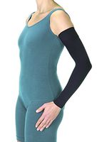 Jobst Bella Lite 20-30 Compression Arm Sleeve No Silicone Black Large Long