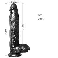 Beginner Ā'ňāl Horse Realistic Massager 12.5 Inch Personal Body Relax Massage Tool Real Feel Female Self Entertainment Toy Portable Ğ-Ŝpōŧ Toy