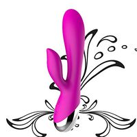 Massager 10x Powerful Extreme Power Multi-Speed Cordless USB Rechargeable Waterproof Handheld Body (Purple)