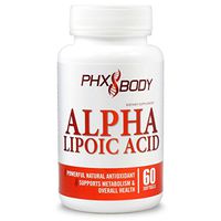 Alpha-Lipoic Acid by PHXBody | 300mg | 60 Softgels