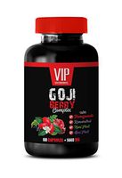 Brain Support Dietary Supplement - Goji Berry Complex - with Pomegranate, RESVERATROL, NONI, ACAI - Resveratrol Supplement antioxidant - 1 Bottle 60 Capsules