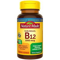 Nature Made Sublingual Vitamin B12 1000 mcg Micro-Lozenges, 150 Count for Metabolic Health†