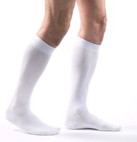 Allegro 15-20 mmHg Premium Milk Compression Sock (White) 2