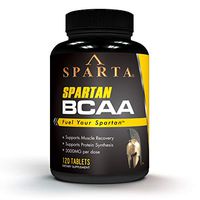 Sparta Formulas - Spartan BCAA - 3000 mg Per Serving for Optimal Muscle Recovery and Growth Non-GMO Ideal 2:1:1 Ratio of Branched Chain Amino Acid Nutrition 120 Caps