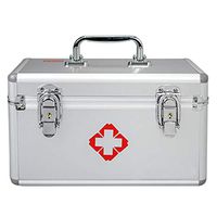 Portable 14 Inch First Aid Box ，Medical Storage for Home,Travel & Workplace (16 inch)