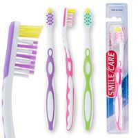 SmileCare Pre-teen Sure Tip Toothbrushes - Dental Hygiene Products and Supplies - 48 per Pack
