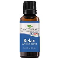 Plant Therapy Essential Oil | Relax Synergy | Sleep & Stress Blend | 100% Pure, Undiluted, Natural Aromatherapy, Therapeutic Grade | 30 Milliliter (1 Ounce)