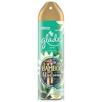 Glade Air Freshener Aerosol Spray, Bamboo Bliss Song Scent | Limited Edition - 8 Ounce Each Can (Pack of 6)