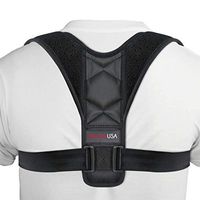 AscendUSA Posture Corrector and Back Brace- Adjustable Back Brace Support. Can Be Worn Under Clothes. Relieves Back, Shoulder, and Neck Pain. Prevents Slouching, and Improves Alignment. Unisex.