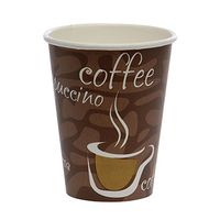 12 oz Hot Paper Cup - 3 1/2"Dia x 4 1/4"H 1000 per Case