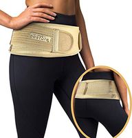 Sacroiliac Hip Belt for Women and Men That Alleviate Sciatic, Pelvic, Lower Back and Leg Pain, Stabilize SI Joint | Trochanter Belt | Anti-Slip and Pilling-Resistant (Nude, Regular)