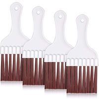 Air Conditioner Condenser Fin Cleaning Brush, Refrigerator Coil Cleaning Whisk Brush (4 Pieces)