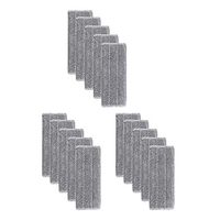Microfiber Hardwood Floor Mop - Washable & Reusable Flat Mops Cloths/Pads, for Wet or Dry Floor Cleaning Household Mop Head Cleaning Pad 3pcs/6pcs/9pcs/15pcs/20pcs (15)