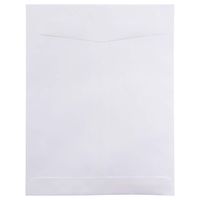 JAM PAPER 8 3/4 x 11 1/4 Open End Catalog Commercial Envelopes White 50/Pack