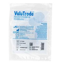 Axelgaard ValuTrode Cloth Electrodes, 2.75" Round, 40 Pack