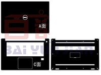 Special Black Matte Skin decals stickers Cover guard For 2017 DELL XPS 15 9560 9550 XPS9560 XPS9550 15.6" with Fingerprint identification