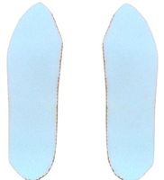 Islands Earth Foot Easer Sole Comfort Cushion Pad 1/2" Shoe Insoles Insert. Washable, Reuseable. 9 Mens. an Islands Earth Original Product.