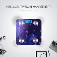 Cute Bottle of Dream Scientific Scale Body Mass Scale Bodyweight Scale Tracks 8 Key Compositions Analyzer Sync with Fitness Apps 400 Lbs