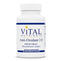 Vital Nutrients - Anti-Oxidant 2.0 Phytonutrient Complex - Specially Balanced Antioxidant Formula to Help Neutralize Free Radicals - 60 Capsules per Bottle