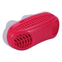 Zyyini Anti Snoring Devices, Reducing Snoring Stopper and Breathing Air Purifier Mini Snore Relief Device for Women Men Night Comfortable Sleeping Nose Dilator(red)