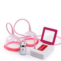 XGuang Electric Breast Enhancement Instrument, Breast Sagging Enlargement Home Breast Enlargement Silicone with Remote Control Home Health Care Women Beauty Tool,Ccup13.5