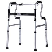 Goquik Folding Walker Adjustable Height Without Wheels Without Seat Elderly Walker