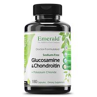 Emerald Labs Glucosamine Chondroitin with Potassium - Essential Joint Complex - Supports Joint Health, Supports in Alleviating Pain, Stiffness, Supports Cartilage - 180 Capsules