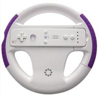 Memorex Purple Racing Wheel for Wii